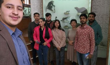 An excursion was held at the Institute of Biology of the National Academy of Sciences of the Kyrgyz Republic