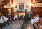 Meeting of the IUSM Rector with the Governor of Khyber Pakhtunkhwa