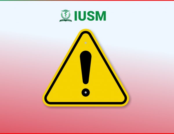 OFFICIAL NOTICE REGARDING THE OFFICIAL DOMAIN OF IUSM